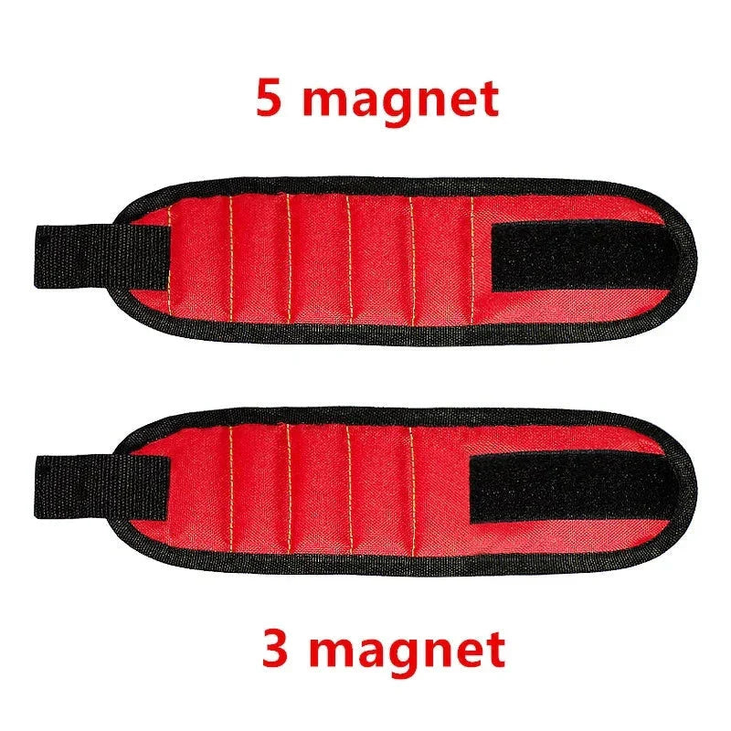 Strong Magnetic Wristband â Portable Tool Bag for Holding Screws, Nails, Nuts, Bolts, and Drill Bits