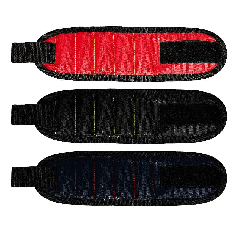 Strong Magnetic Wristband â Portable Tool Bag for Holding Screws, Nails, Nuts, Bolts, and Drill Bits